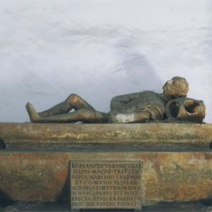 San Nazaro in Brolo, mausoleo Trivulzio, sarcofago di Gian Francesco Trivulzio, figlio di Gian Nicolò.
